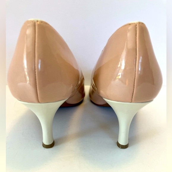 East 5th Women’s Peep Toe Pumps, Size 9 1/2 M, Champagne Pink, 3” heels. - Picture 6 of 8